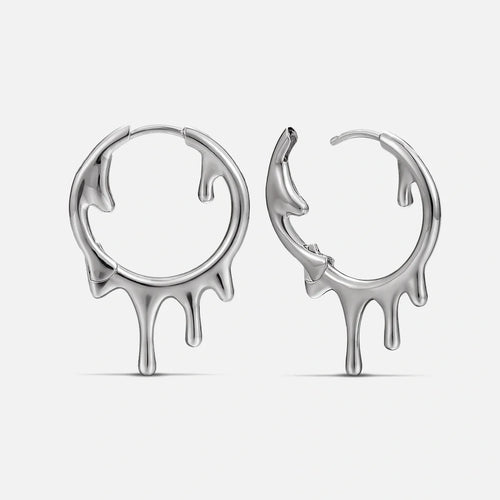 MOLTEN DROP EARRINGS