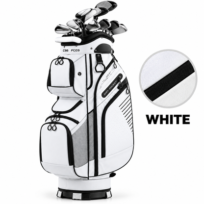 🔥T-Lock Golf Cart Bag with 14 Way Organizer Divider Top