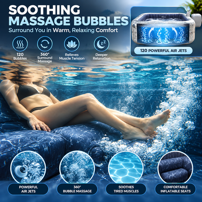 ❤️Summer Hot Sales✨ Inflatable Hot Tubs