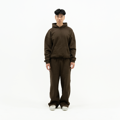 600 GSM 'Espresso' Core Hoodie